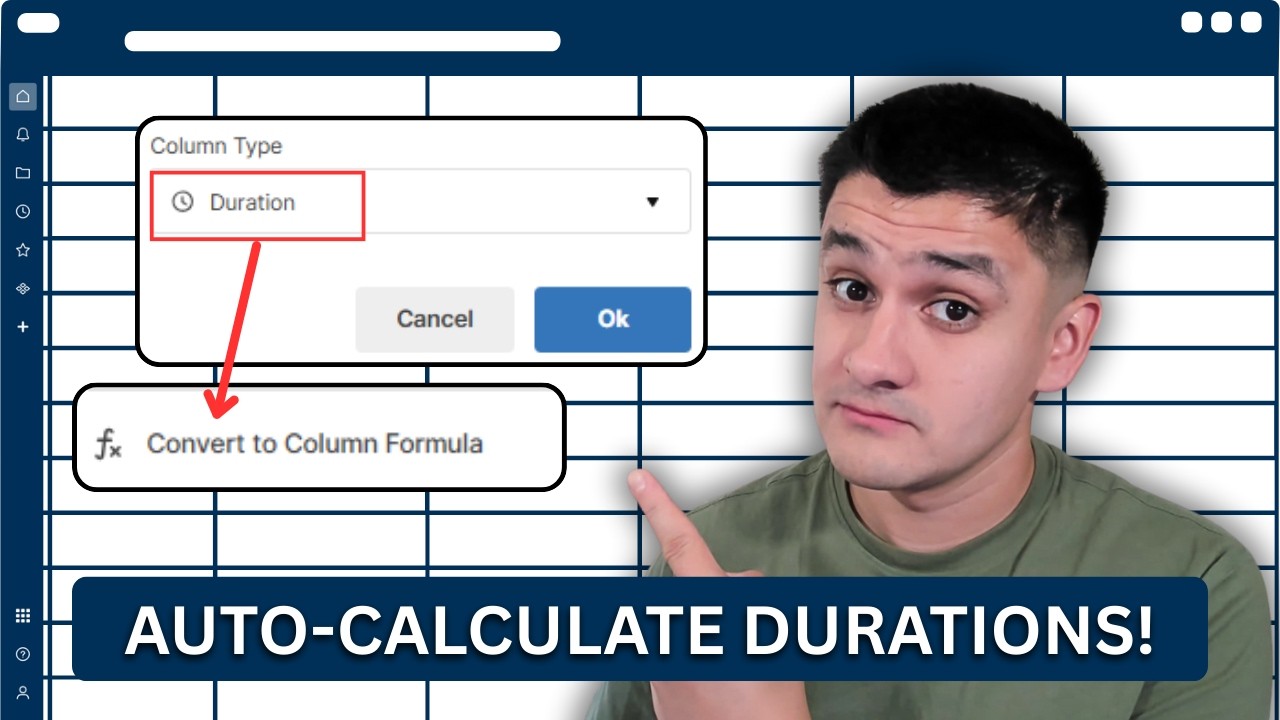 How to Use Column Formulas with Durations in Smartsheet (Step-by-Step Tutorial)