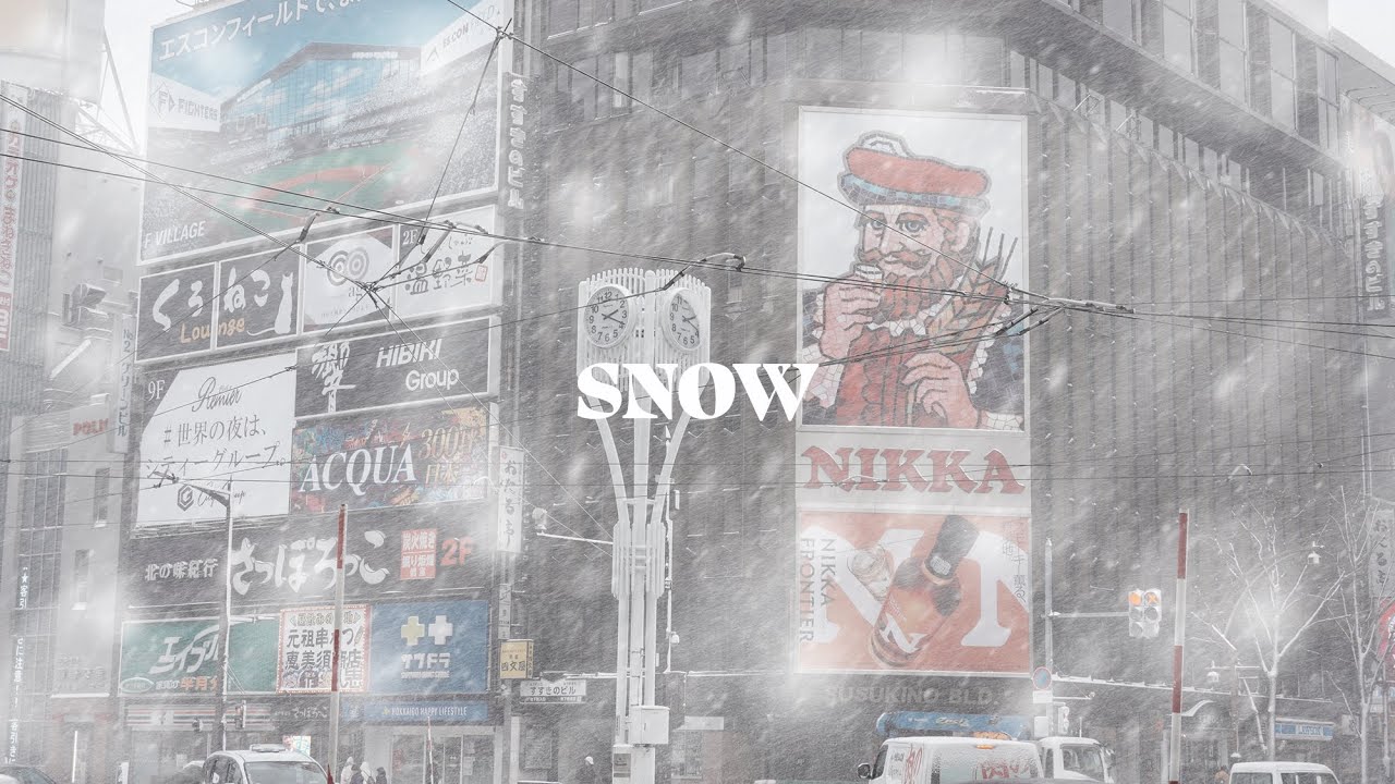 Snowy Sapporo [Winter in Hokkaido, Japan]