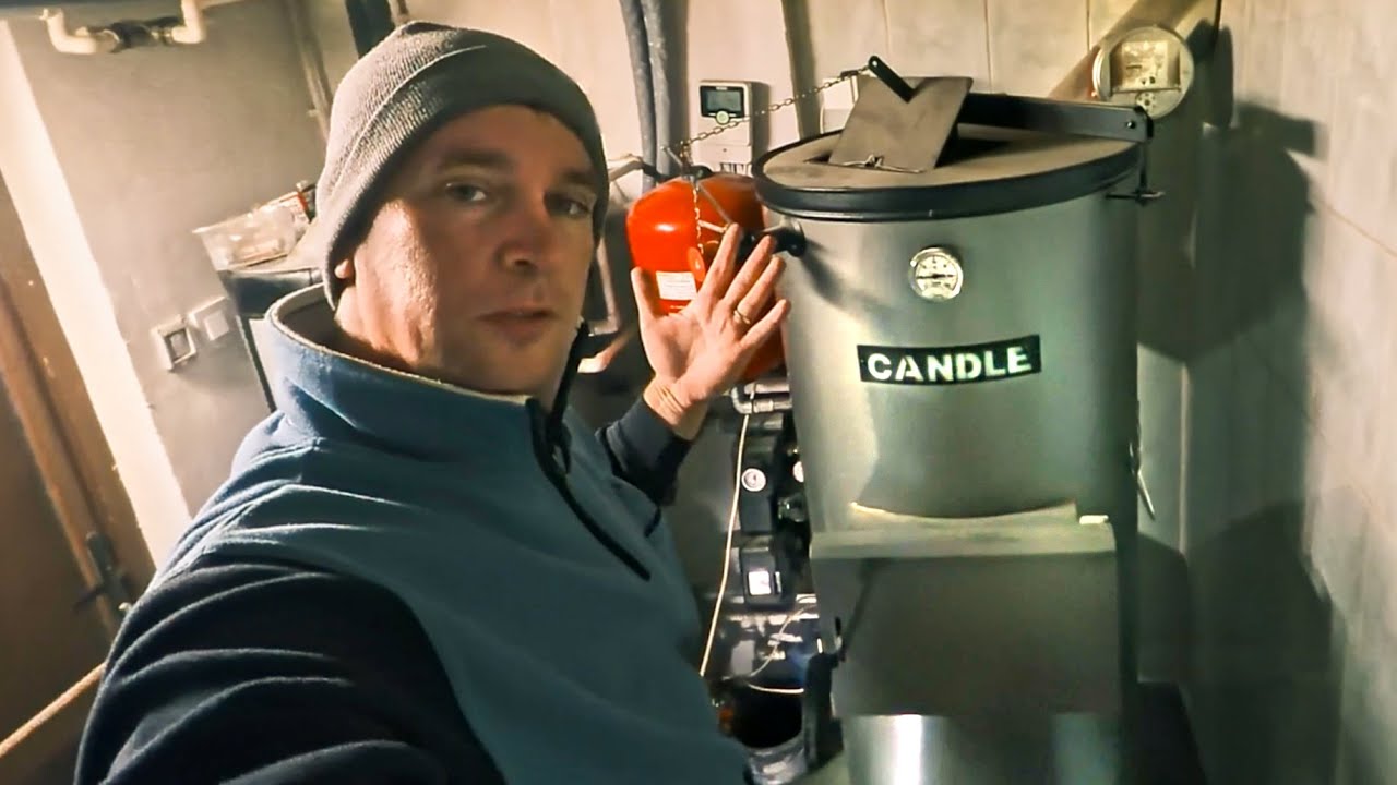 Centrala Termica Candle 18KW dupa un an, un foc mic