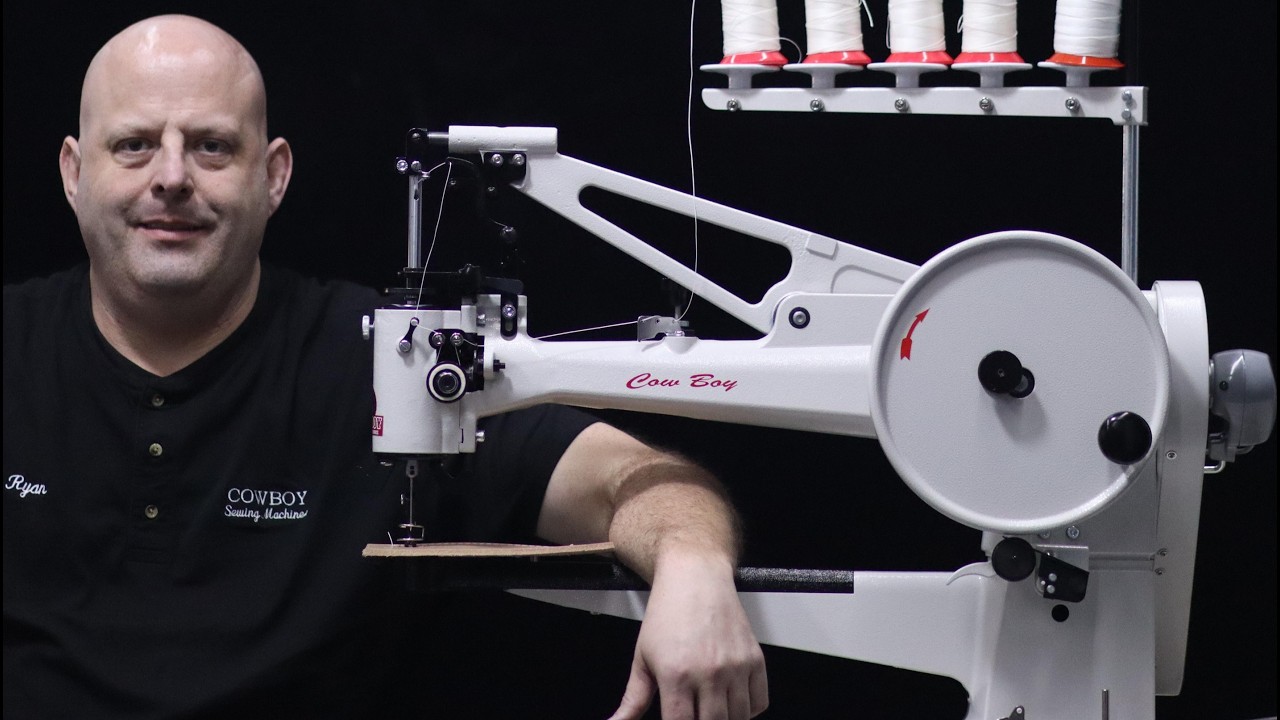 Machine pour cordonnier (réparation de chaussure) avec grande canette