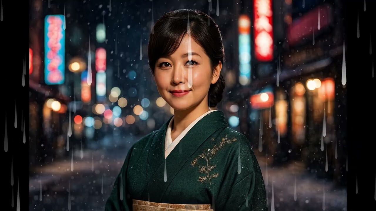 【昭和歌謡風】ゆらぎ雨【真珠ひろみ】