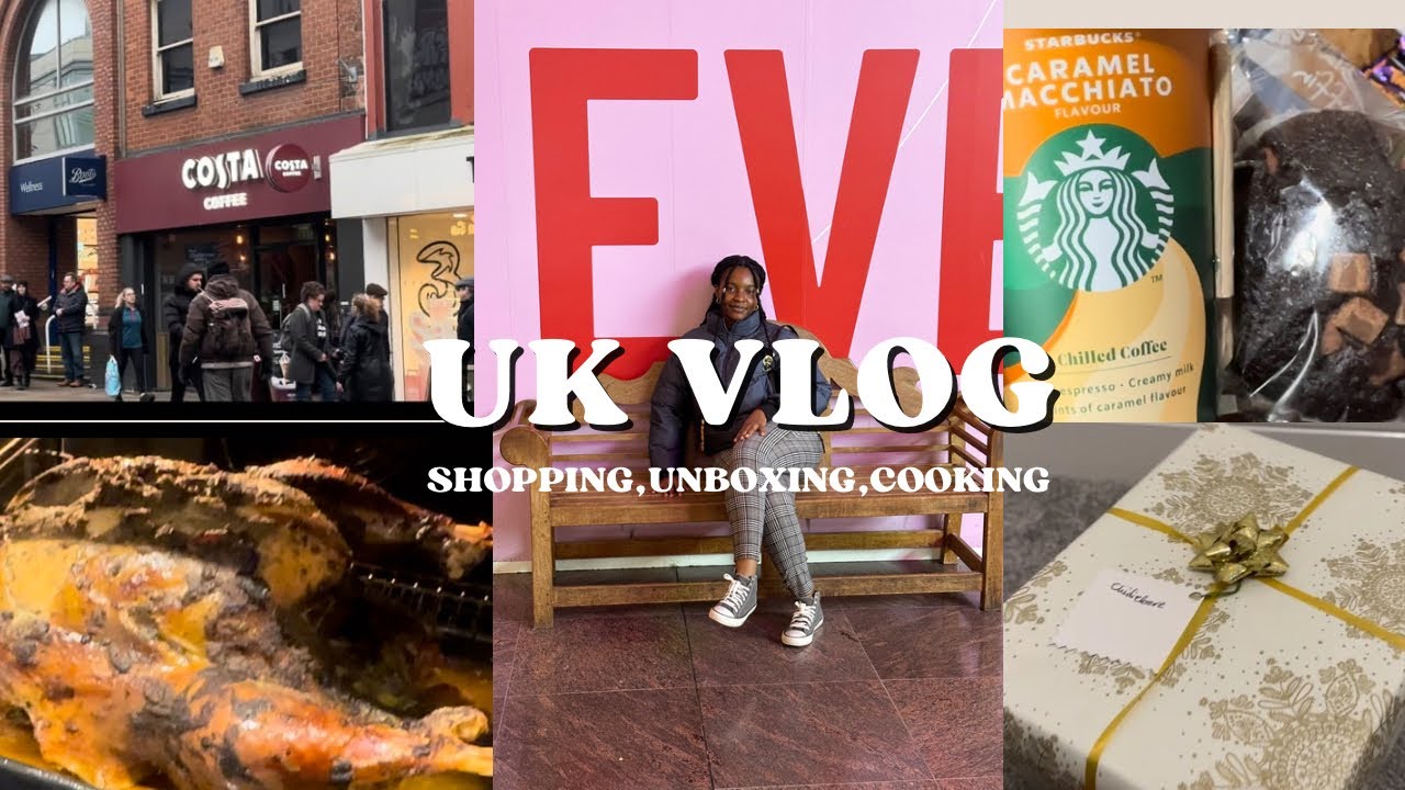 UK VLOG: Exploring New Places, Shopping ,Unboxing gifts #Jesus #ukvlog #viral
