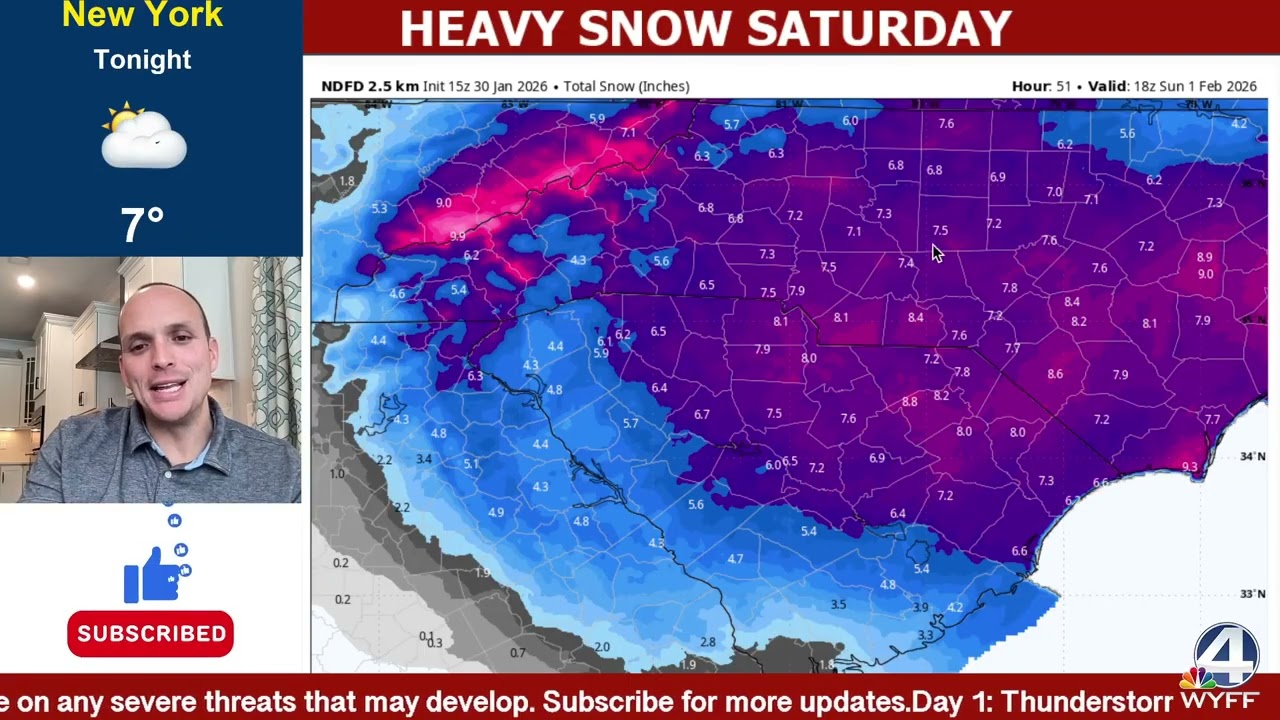 Saturday Snowstorm