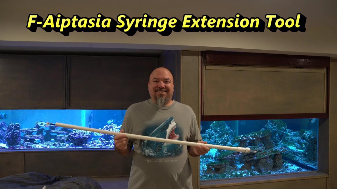 F-Aiptasia Syringe Extension Tool -DIY