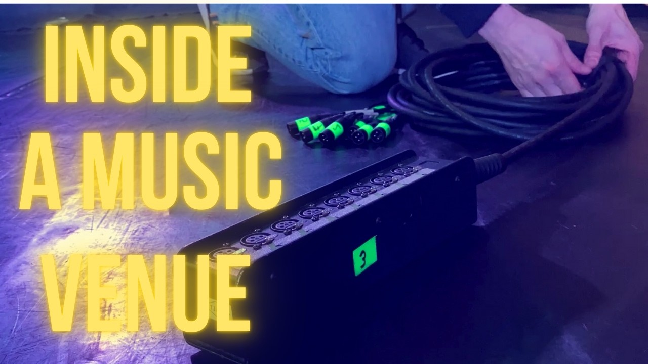 Sound Engineer's Tour Of A Music Venue