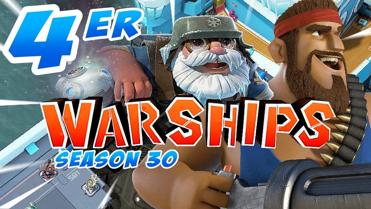 🥶🧊❄  END OF WEEK 1 - Boom Beach Warships [ 2 ER, 4 ER, RANK 13,16,19]