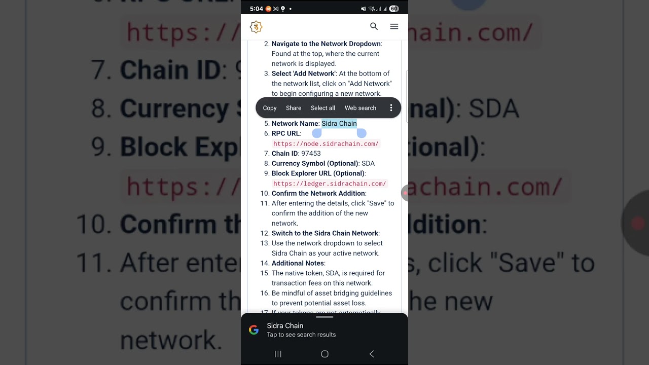 Do You know how to add sidra to safepal??watch this #crypto #airdrop #sidra #sidrachain #safepal