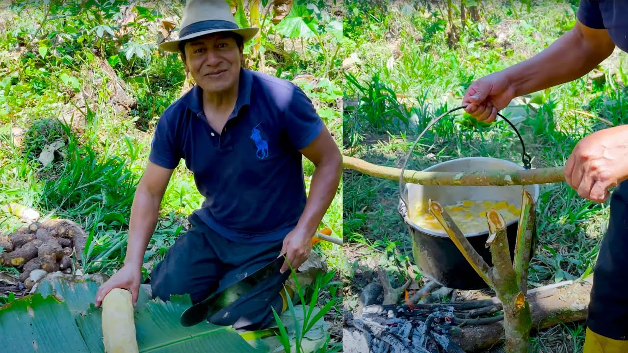 Hice Colada De Sango Plátano | Juanito | El curioso.
