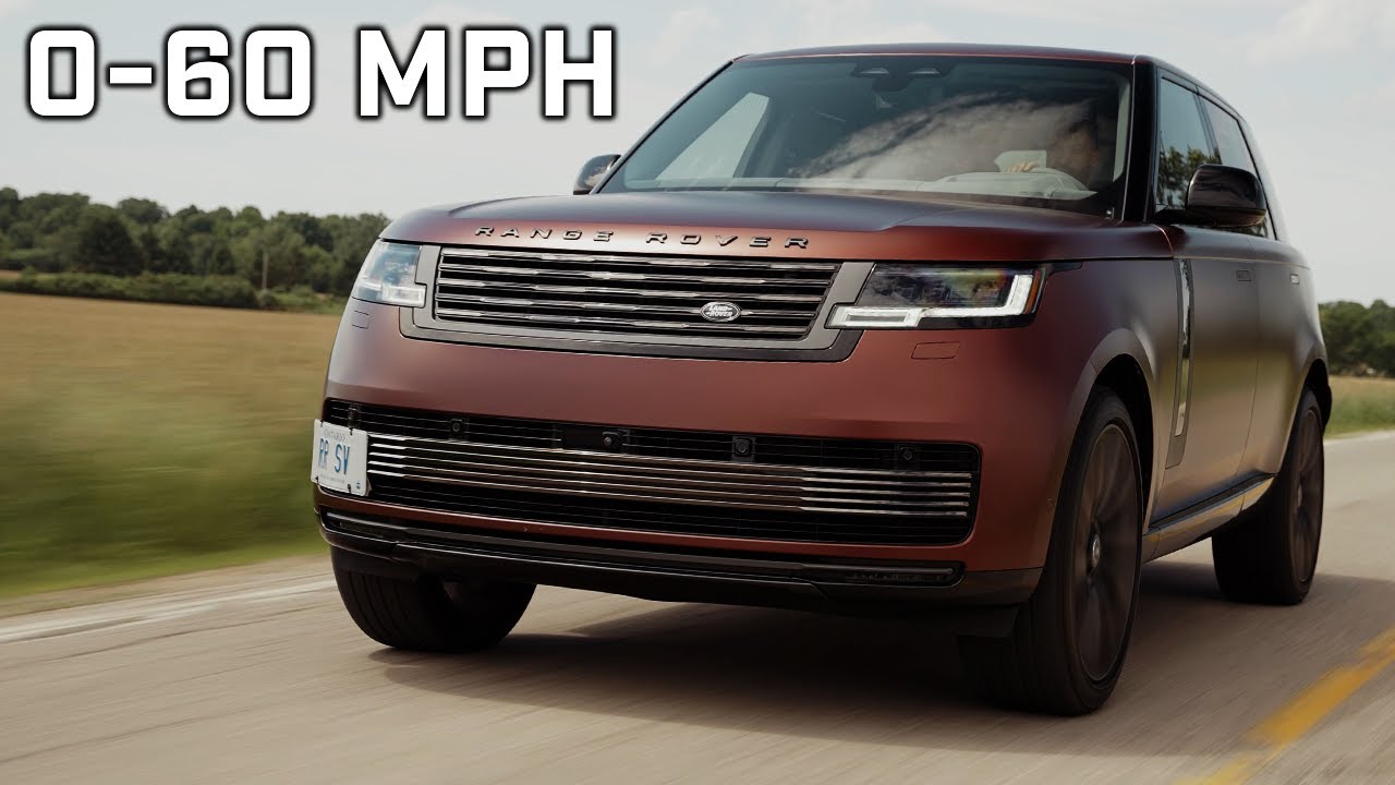 Acceleration 0-60 MPH | 2024 Range Rover SV