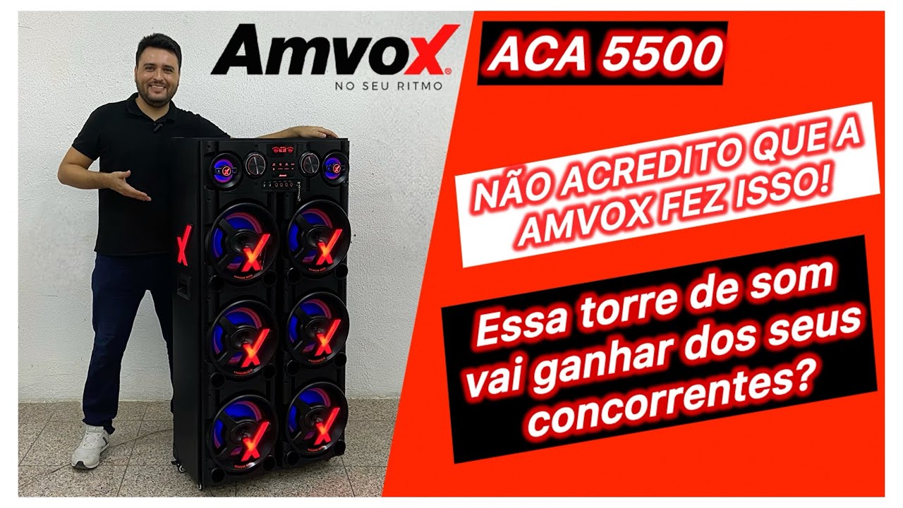AMVOX ACA 5500 paredão, é MELHOR que a PULSE SP 515? SP 512? MELHOR que a PHILCO PCX 30000 ou 35000?