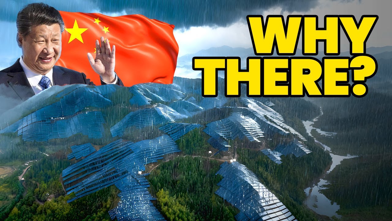 China Just Turned a Mountain Range Into a Solar Farm