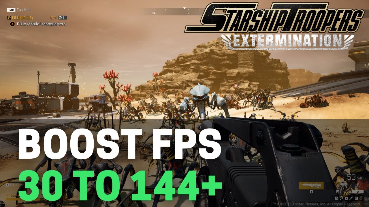 BEST PC Settings for Starship Troopers Extermination! (Maximize FPS & Visibility)