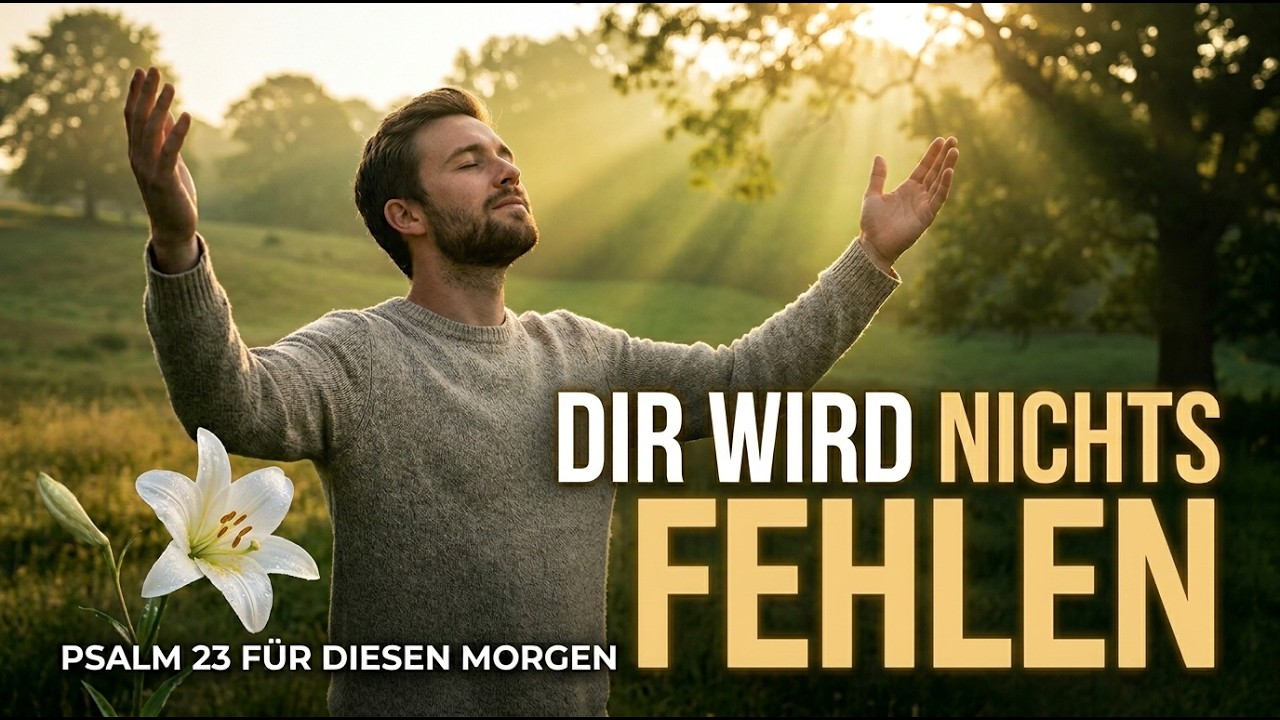 Psalm 23: Das mächtigste Gebet, damit dir niemals Geld und Nahrung fehlen