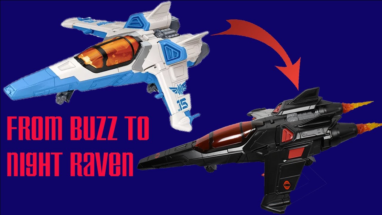 Creating a Classified Cobra Night Raven from Buzz lightyear Spaceship