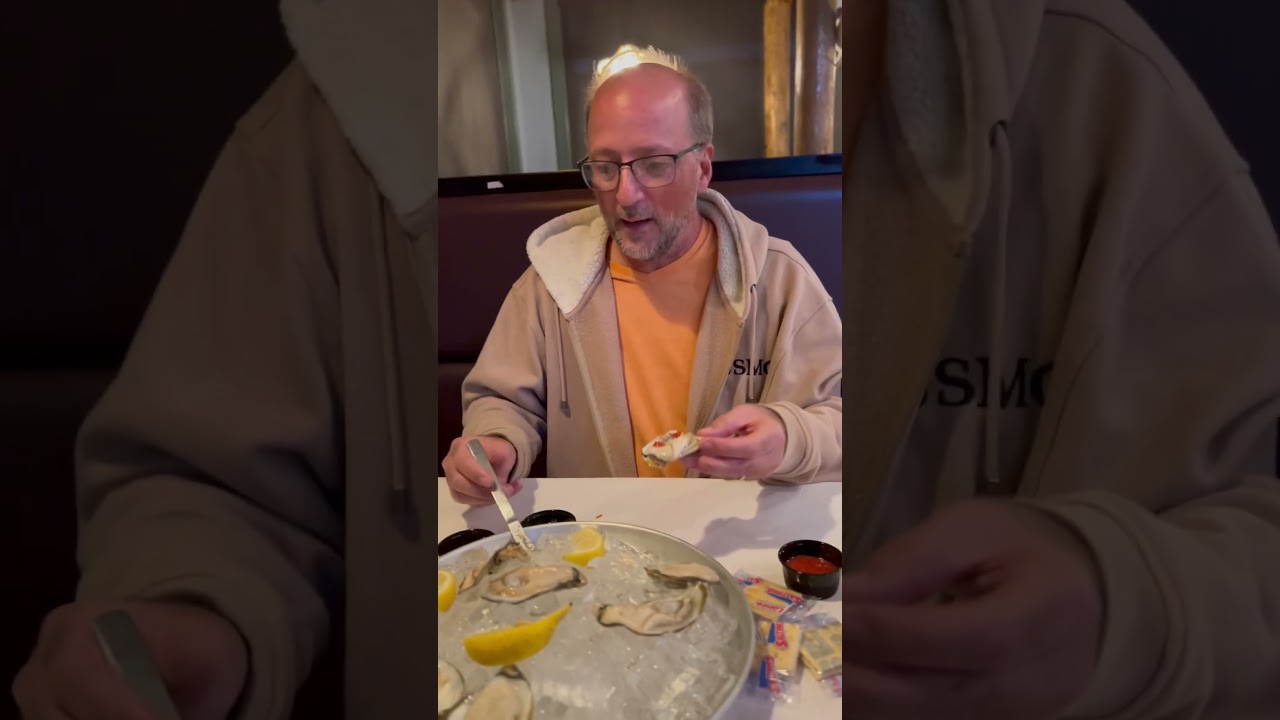 How do you eat oysters, chew, or no chew?