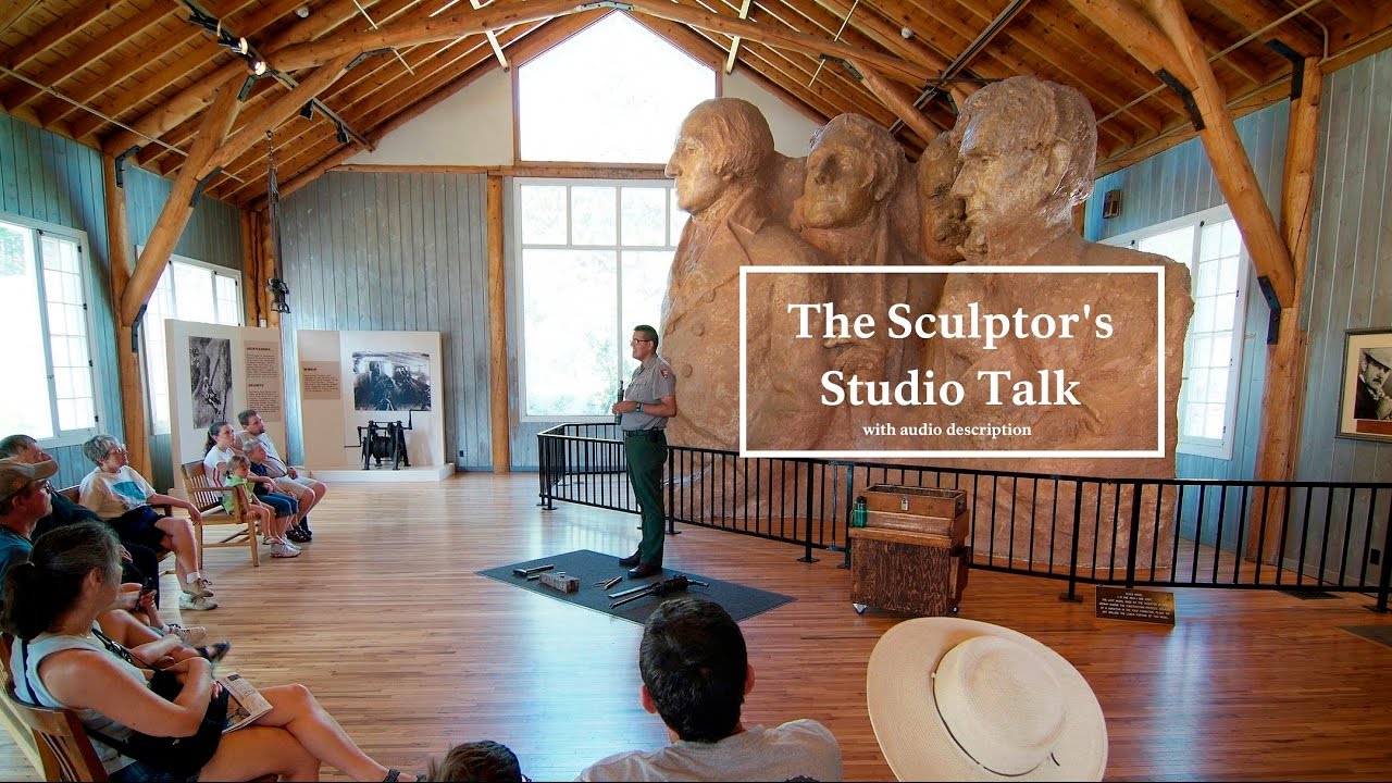 Audio Described: The Sculptor's Studio Talk at Mount Rushmore National Memorial