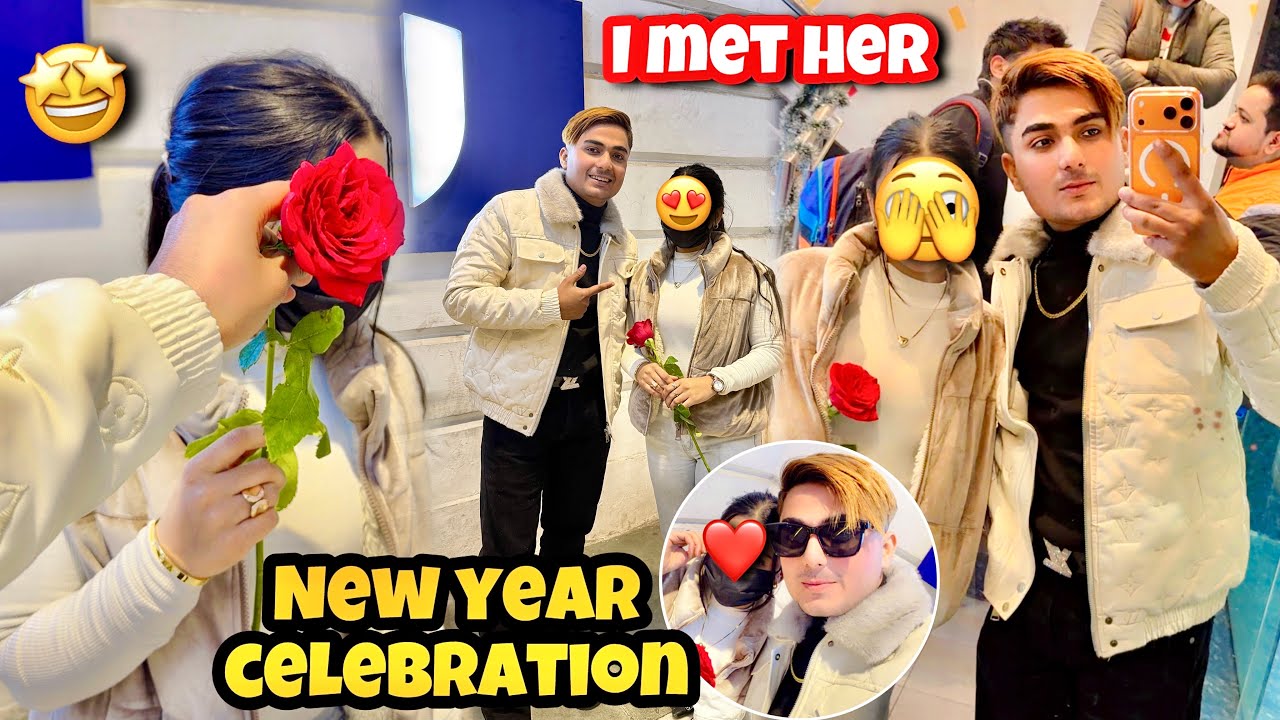 Finally I meet her ? Special one❤️new celebration 🎉 2026🫀full day spend😍