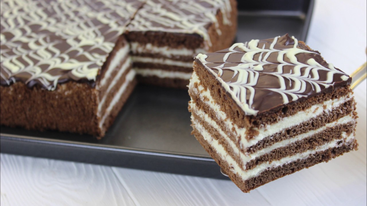 🔴TƏK-TƏK YUXA AÇMADAN, ASAN ÜSULLA SPARTAK TORTU 🎂HAZIRLANMASI. 🍫ŞOKOLADLI BALLI TORT 