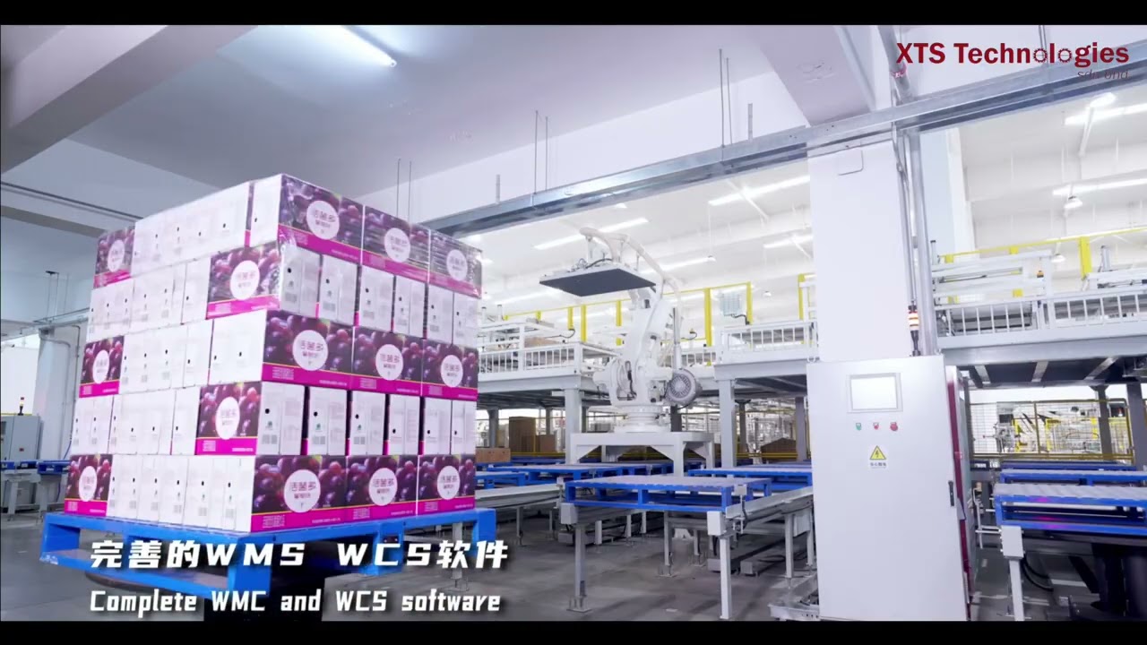 ASRS 4 way shuttle car running in cold room #xtstech
