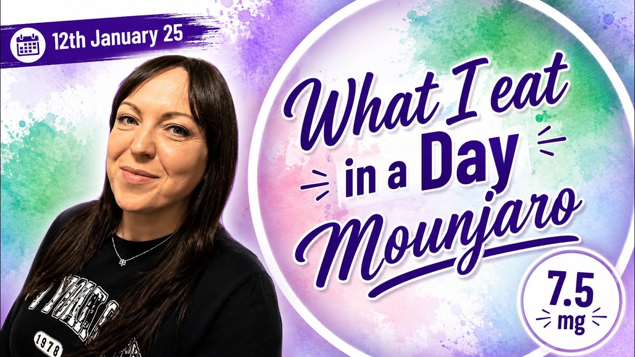 MOUNJARO UK | WHAT I EAT IN A DAY | Sunday January 12th 2025