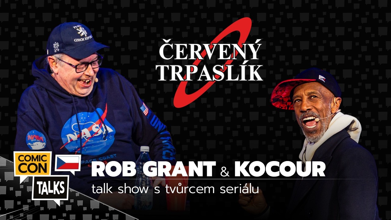 Rob Grant & Kocour Poslední talk show autora Červého trpaslíka s Dannym John-Julesem - Praha 2025