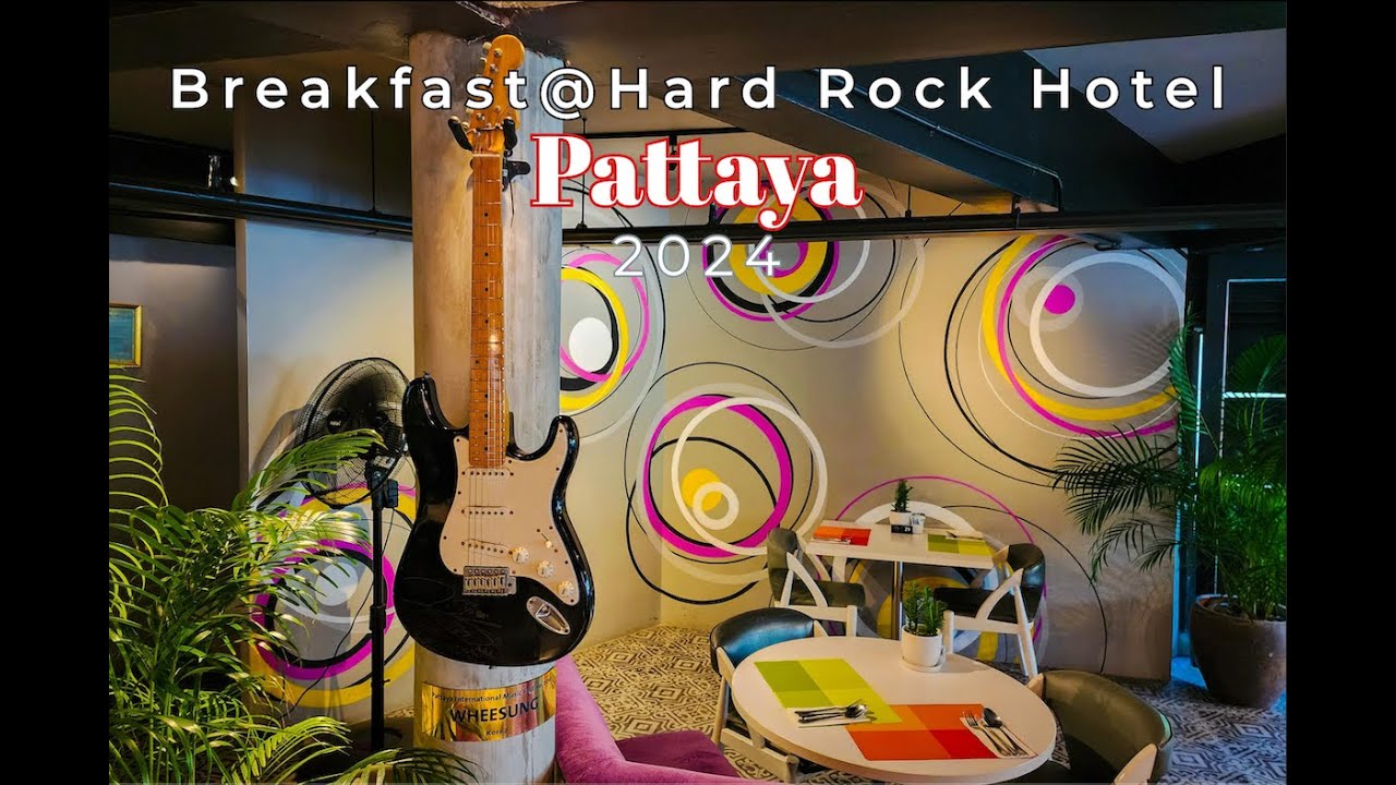 Breakfast buffet at Hard Rock Hotel Pattaya, Thailand
