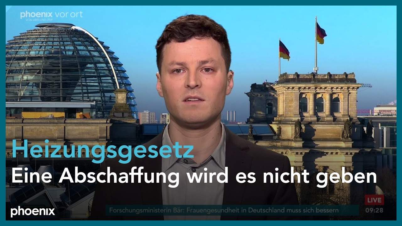phoenix nachgefragt mit Jan Schroeder zum Heizungsgesetz am 19.01.26