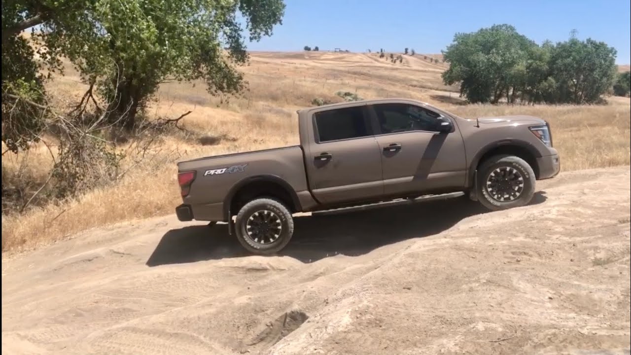 2021 Nissan Titan Pro4X 1st off road