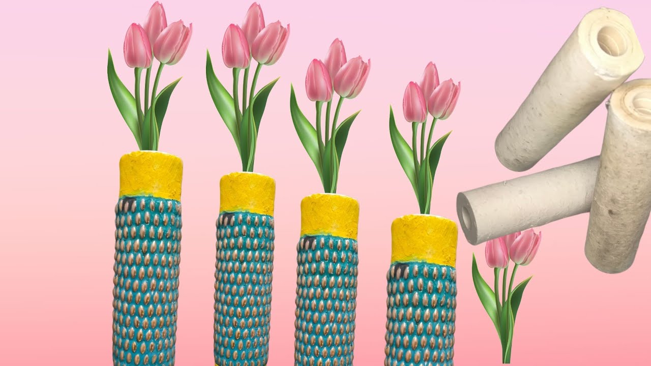 Flower pot idea , West bottle, West R.O. candle flower pot,  Diy, craft.