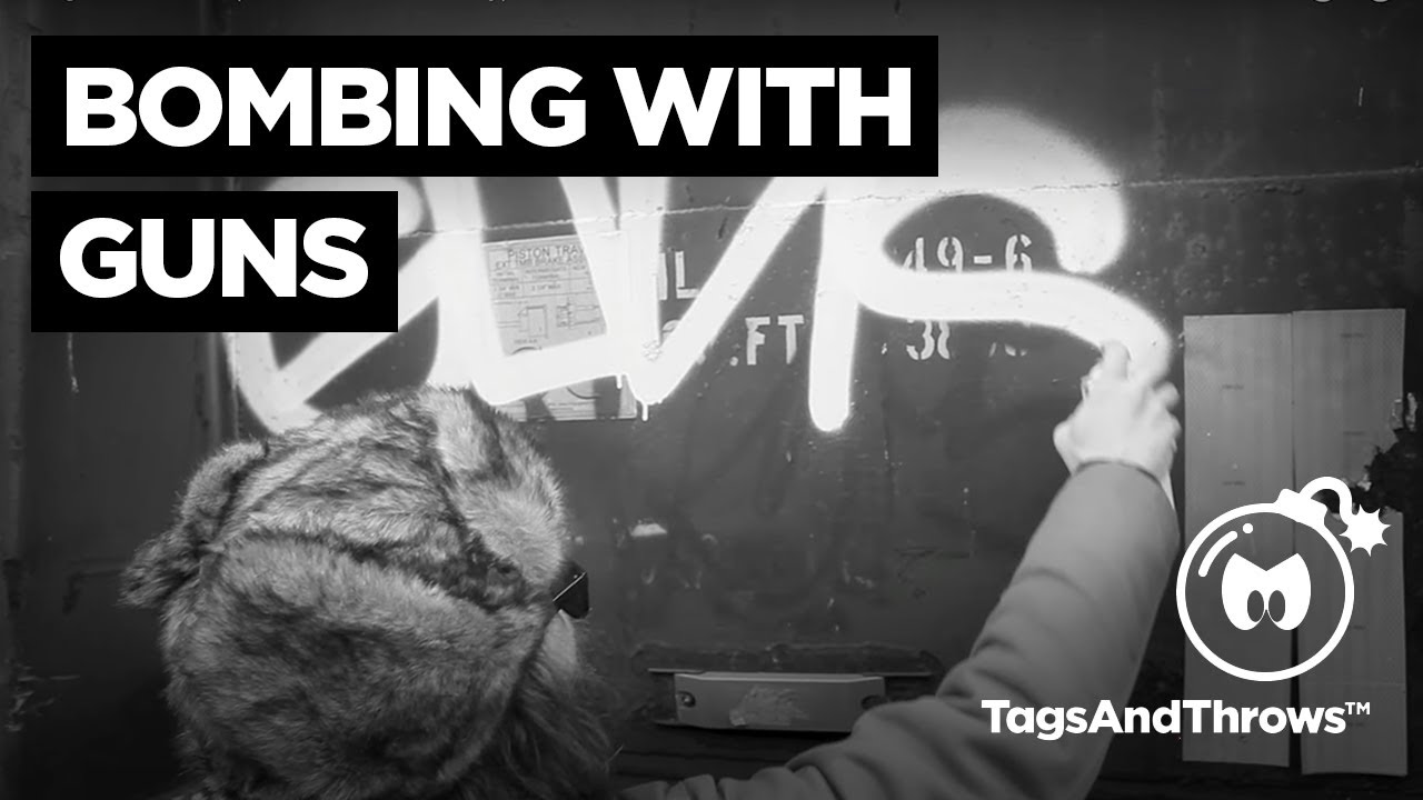 Bombing With Guns. (Graffiti documentary).