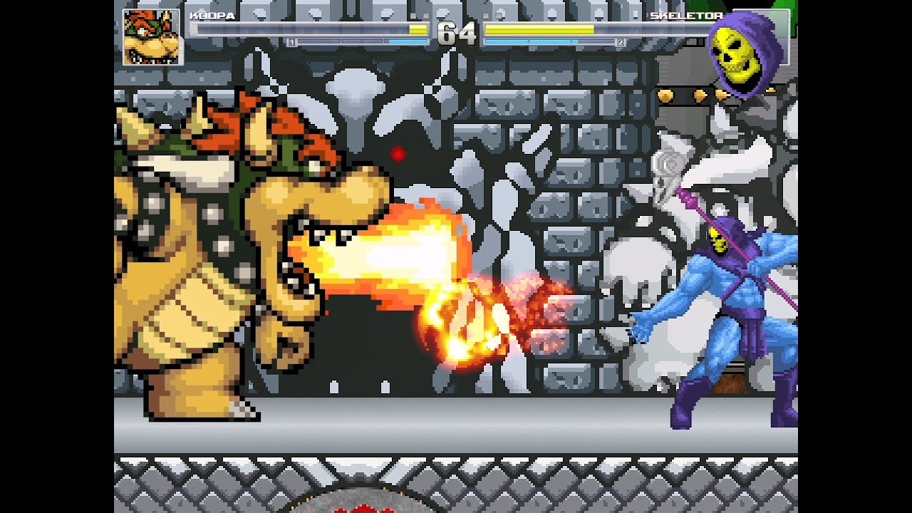 Koopa(Bowser) vs Skeletor