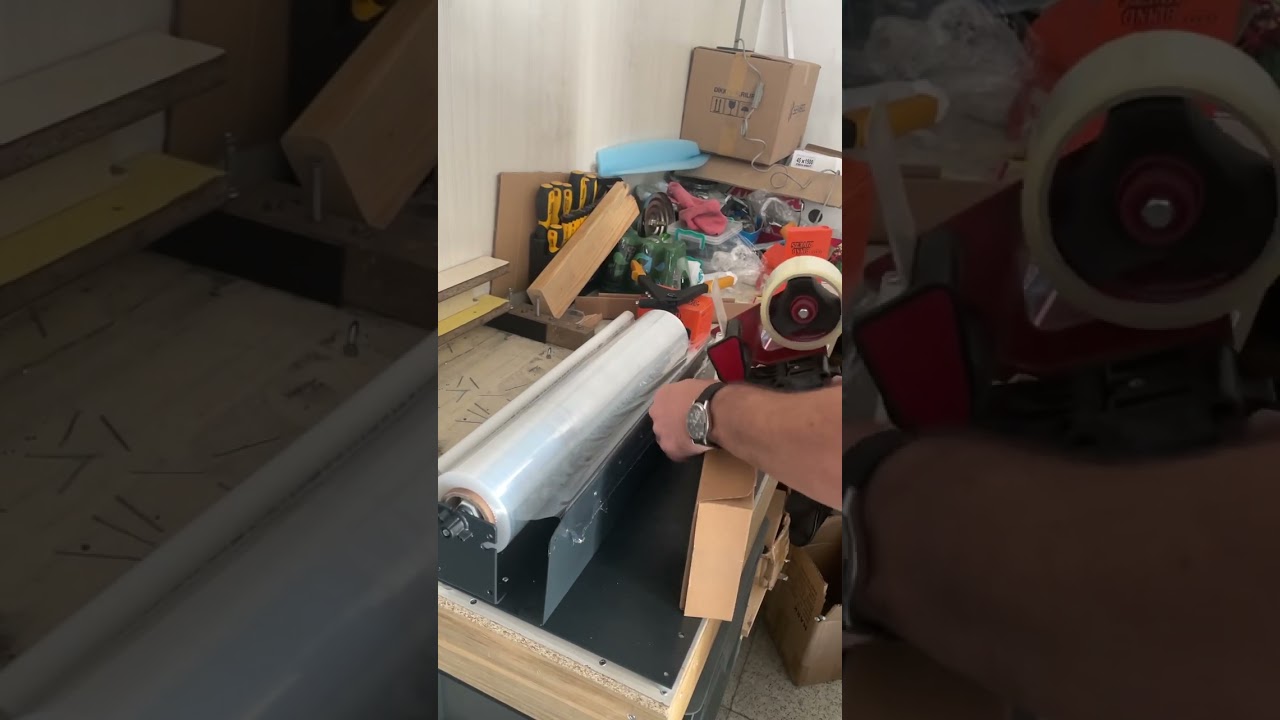Tezgah Üstü Palet Streç Paketleme Aparatı