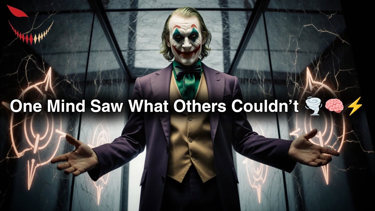 One Sharp Mind Finally Saw You 💥🌪️ Then Understood Why Truth Avoids the Crowd - Joker Speech