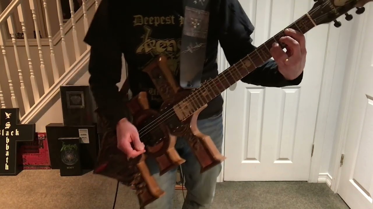 Venom Son of Satan Guitar Cover