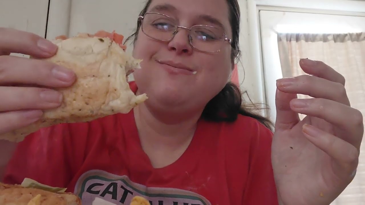 Subway mukbang #mukbangs 