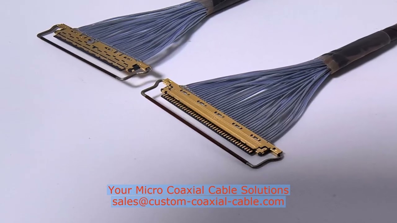 20848-020T-01 I-PEX 20525-250E-02-S 45 ohm line micro coaxial cable for drone FPV ATX Connector Cabl