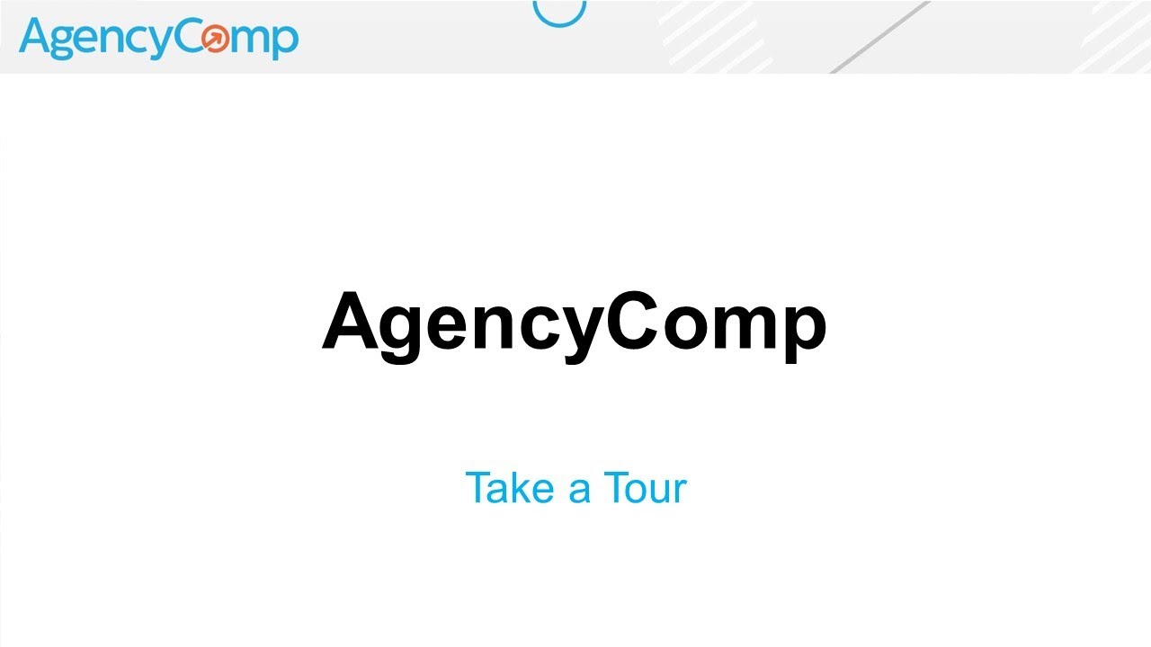 AgencyComp - Take a Tour