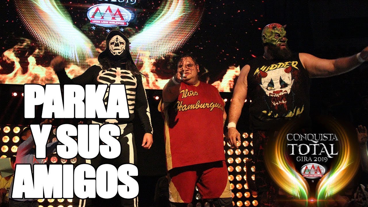 LA PARKA, Hamburguesa y Murder Vs Dave The Clown y OGTs | Lucha Completo | Lucha Libre AAA Worldwide