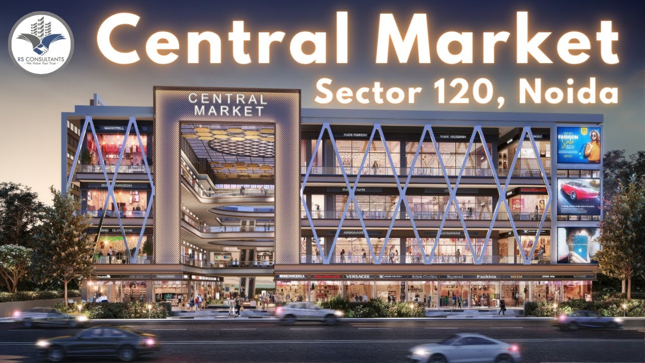 Central Market | Sector 120, Noida | #noida #centralmarket