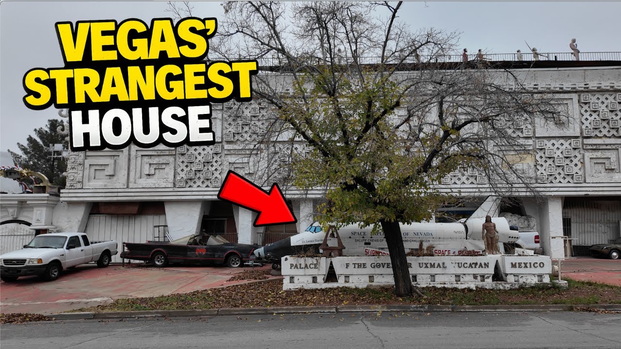 Strangest House in Las Vegas & Back to the 80s Cafe