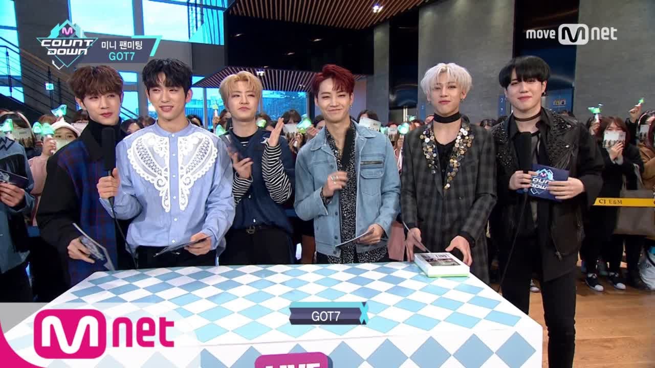 [Mini Fanmeeting with GOT7] KPOP TV Show | M COUNTDOWN 170316 EP.515