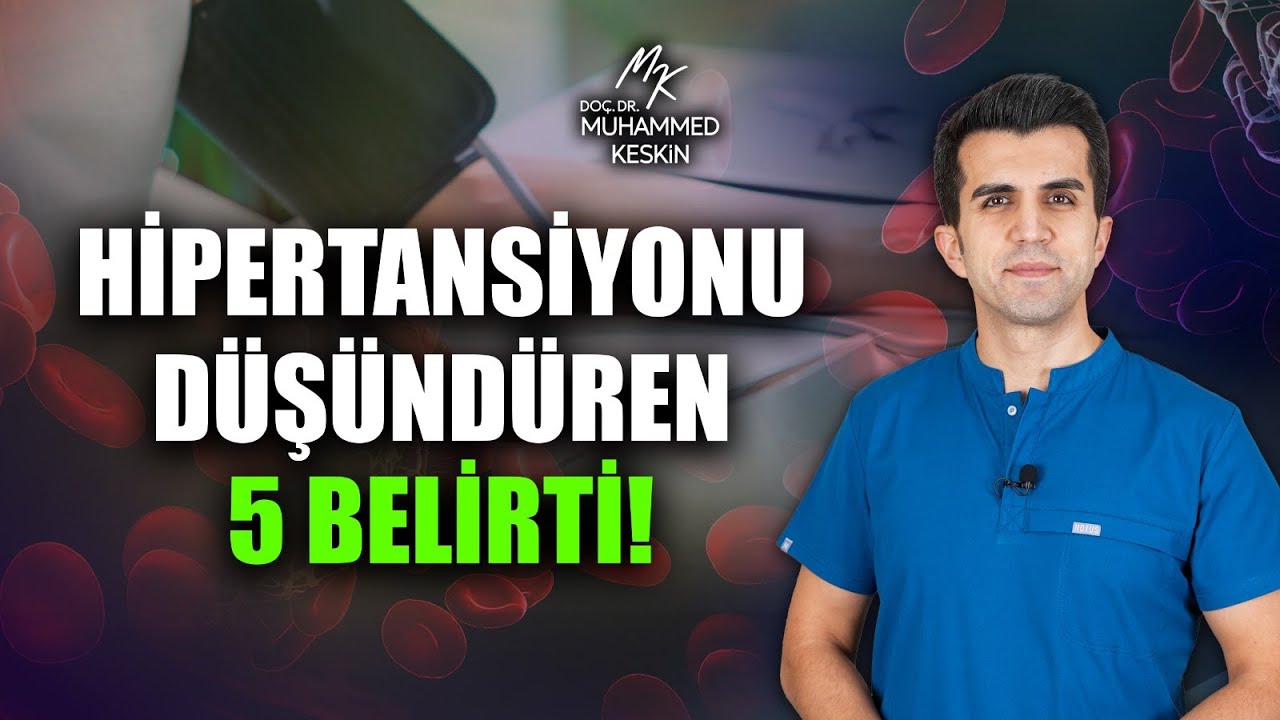 HİPERTANSİYON: BU 5 BELİRTİYE DİKKAT!
