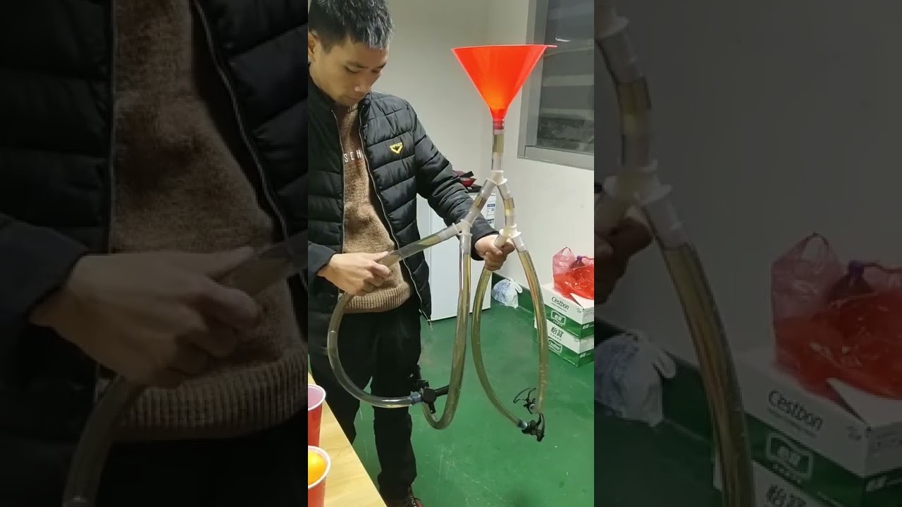 four hose beer bongs