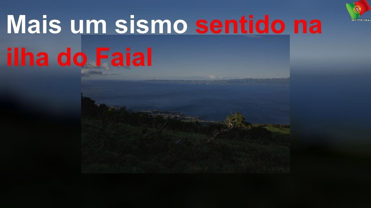 Mais um sismo sentido na ilha do Faial