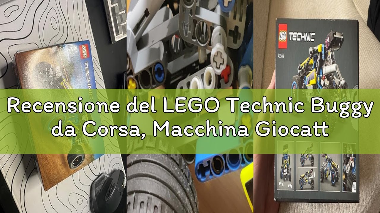 Recensione del LEGO Technic Buggy da Corsa, Macchina Giocattolo per Bambini, Bambine, Ragazzi e Raga