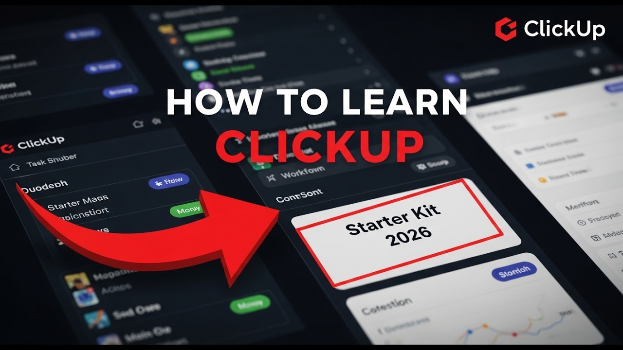 How To Learn ClickUp [Masterclass]