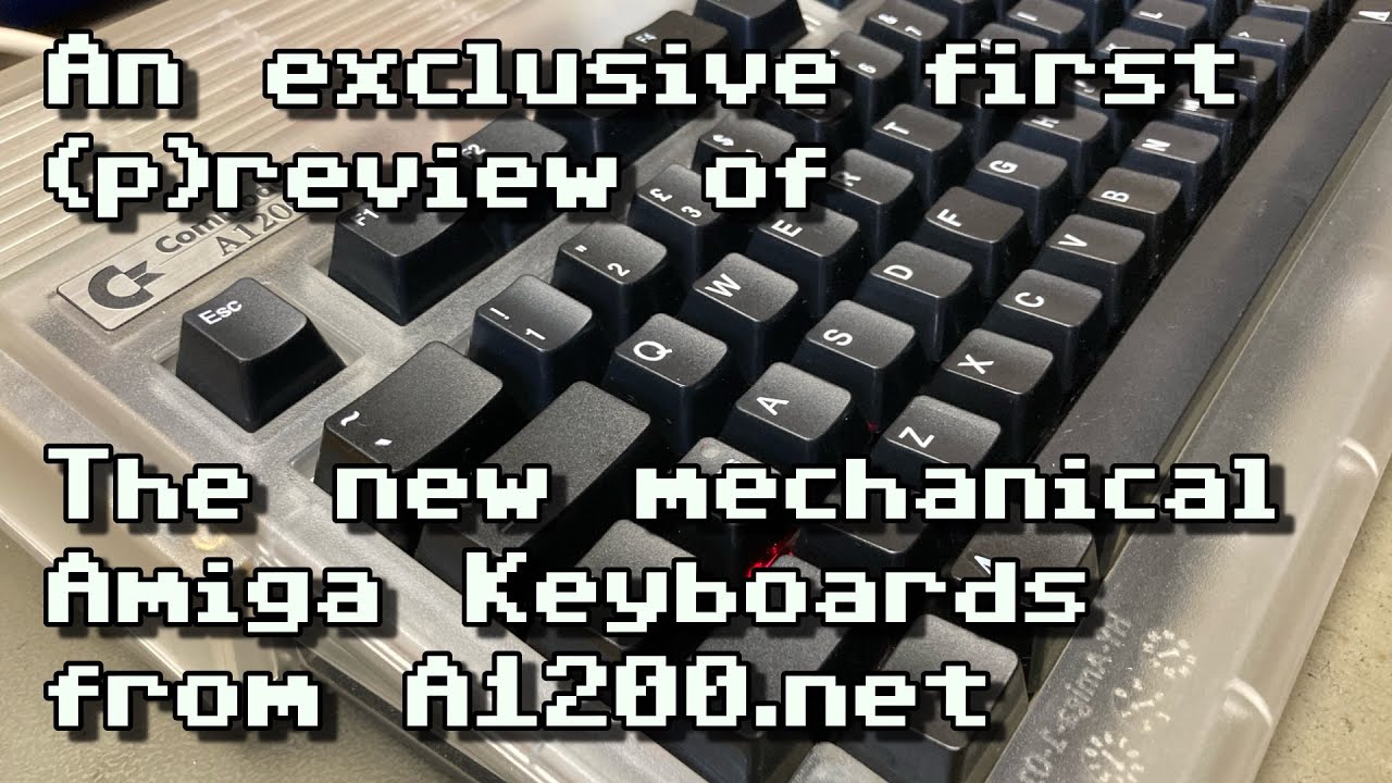 New A1200.net Mechanical Keyboards for (most) Amigas!