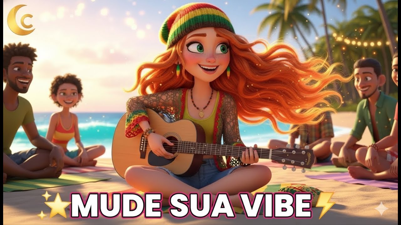 Vibre no Reggae com a Luna! ✨🧘‍♀️