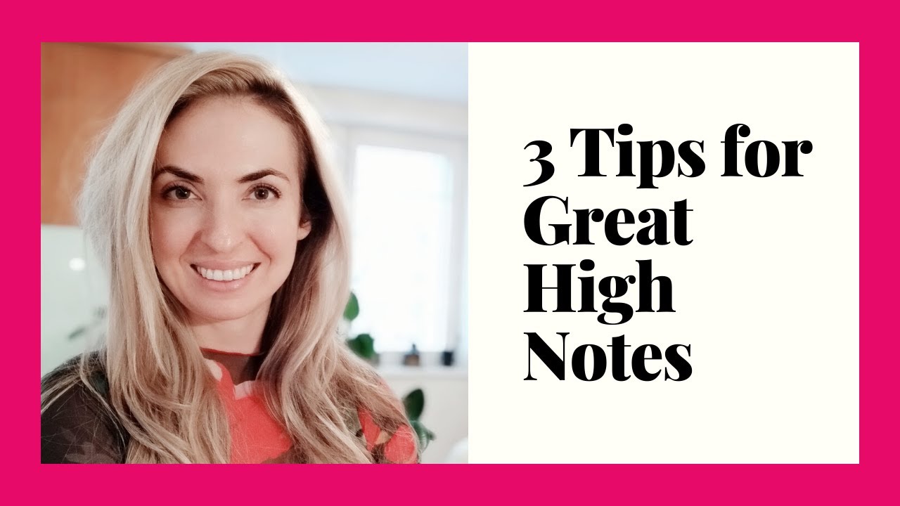How to sing high notes! (really well...)