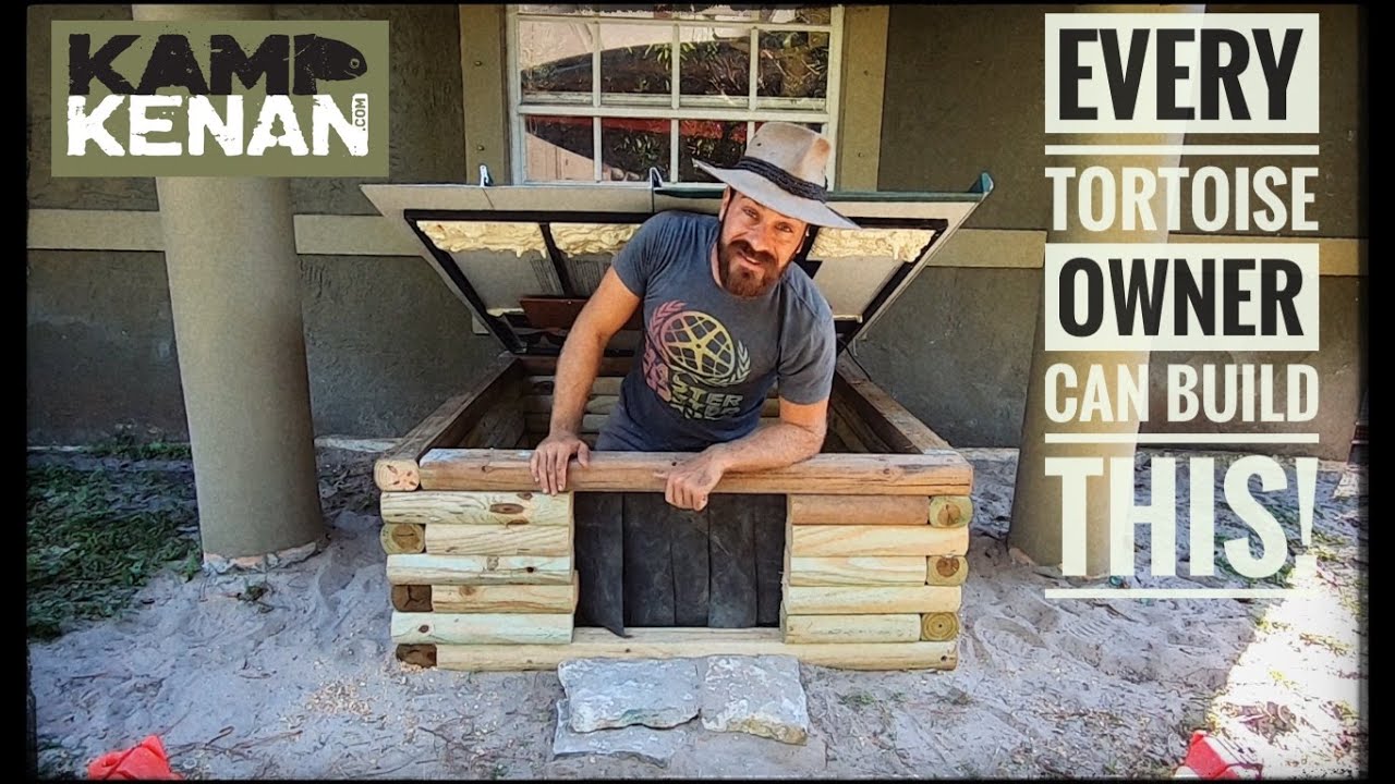 Building a perfectly SMALL TORTOISE HOUSE at Kamp Kenan!